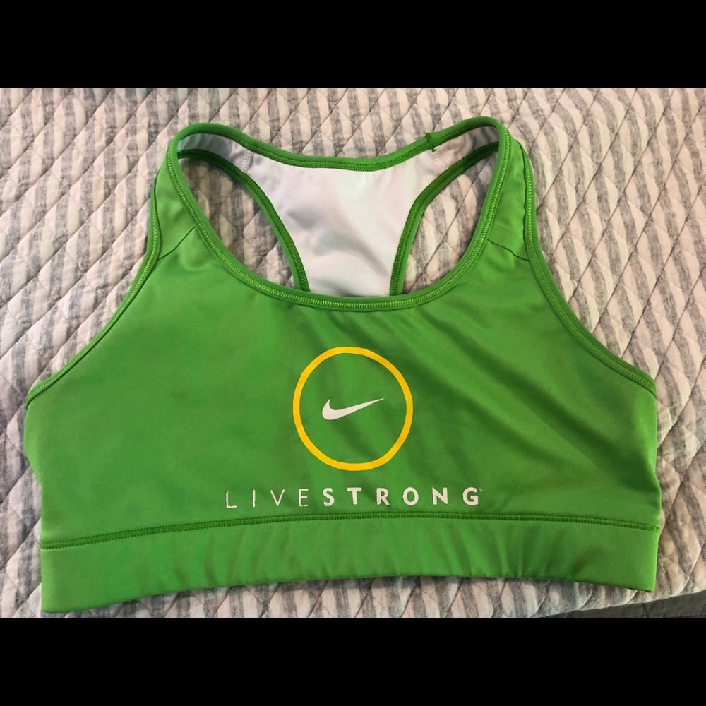 Live Strong Nike Dri-Fit sports bra